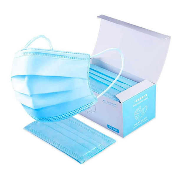 Mascarilla Quirúrgica Azul Pack 50 Unidades | MedicalTools