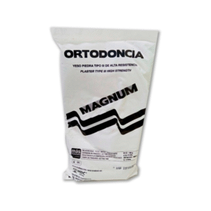 Yeso Blanco Ortodoncia Tipo III 1kg | MAGNUM