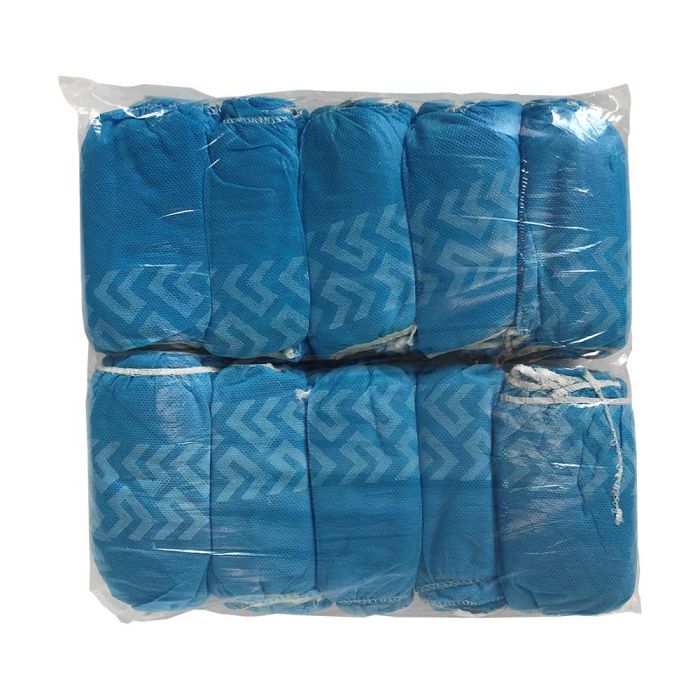 Cubrecalzado antideslizante desechable, pack 100 unidades - BIOSAFE