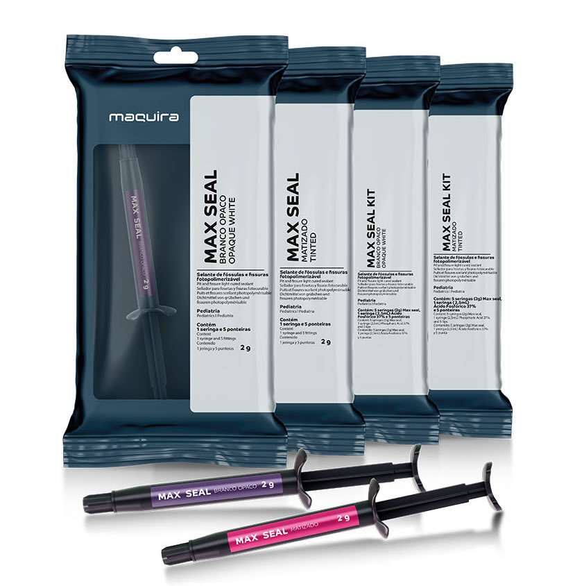 Sellante Maxseal matizado jeringa 2g - Maquira