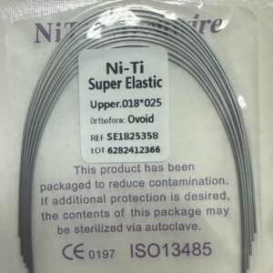 Arco Upper .018*025 Forma Ovoid NI-TI Super Elastic