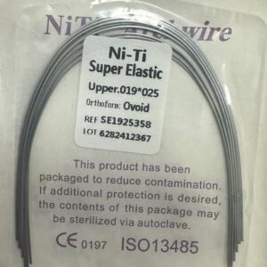 Arco Upper .019*025 Forma Ovoid NI-TI Super Elastic