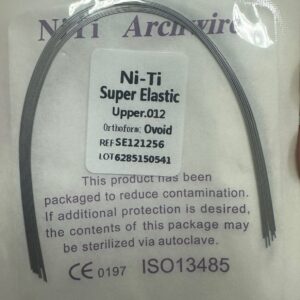 Arco Upper .012 Forma Ovoid NI-TI Super Elastic