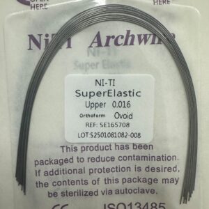Arco Upper .016 Forma Ovoid NI-TI Super Elastic