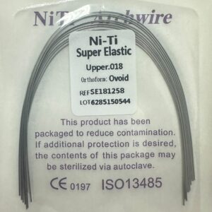 Arco Upper .018 Forma Ovoid NI-TI Super Elastic