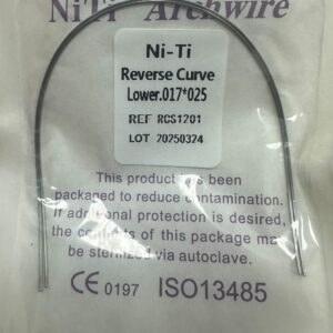 Arco Lower 0.017*025 Reverse Curve NI-TI Super Elastic