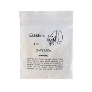 Elástico intermaxilar 1/4 pulgada 3.5oz Zorro, 5000 unidades - MedicalTools
