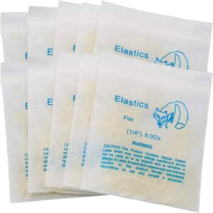 Elástico intermaxilar 1/4" 5.0oz, código Zorro - MedicalTools