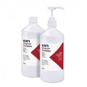 Enjuague bucal con clorhexidina 0.12%, 1L - KIN