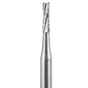 Fresa de carburo cono invertido #557 tallo corto - MedicalTools