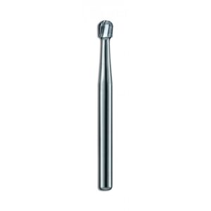 Fresa de carburo redonda #6 tallo corto, alta velocidad - MedicalTools