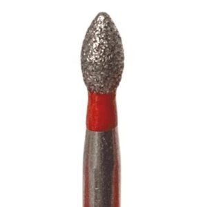 Fresa diamantada punta de balón FO-32F, grano fino - MANI