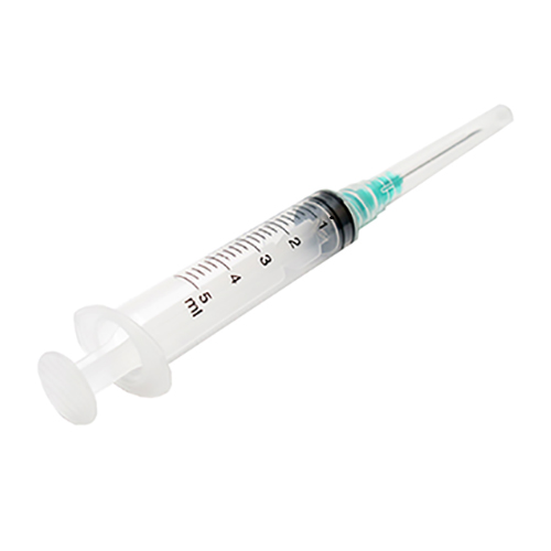 Jeringuilla Desechable 5cc con Aguja 21Gx1½" con Rosca Aylex Medical