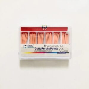 Puntas de gutta percha F2, caja x 60 - MedicalTools