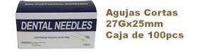 Agujas cortas 27G x 25mm caja x 100 - MedicalTools