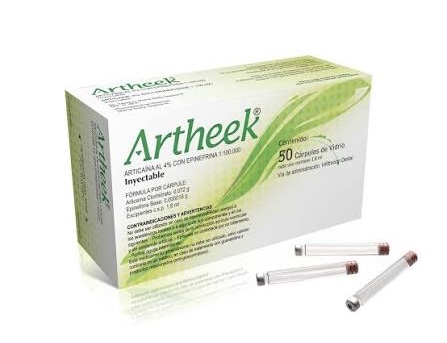 Anestesia articaína 4% Artheek, vista adicional - New Stetic