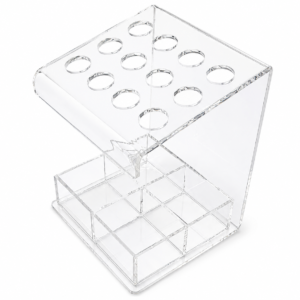 Porta Resinas 12 Agujeros con Base de 4 Espacios