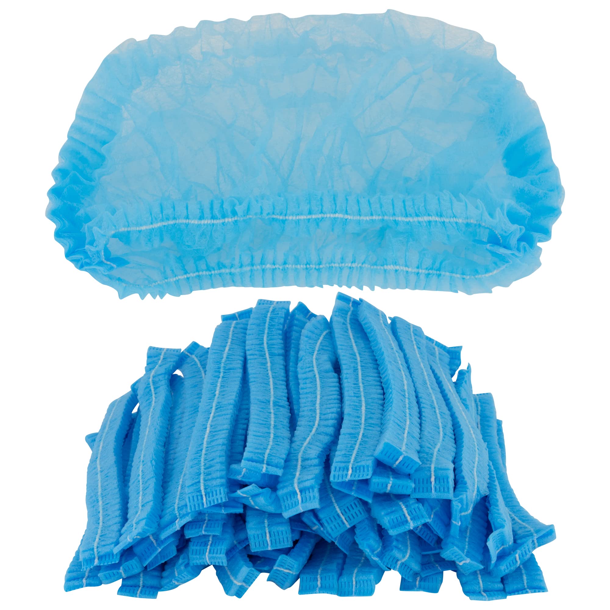 Gorro quirúrgico azul, vista adicional - BIOSAFE