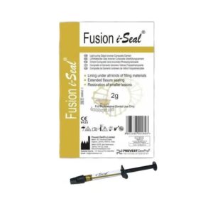 Ionómero de vidrio fotopolimerizable Fusion i-Seal jeringa 2g - Prevest