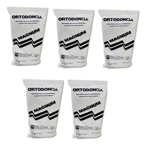 Yeso blanco de ortodoncia, vista adicional - MAGNUM