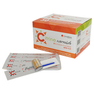 Barniz de fluoruro de sodio al 5% con TCP Citrine sabor chicle - Dharma