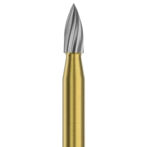 Fresa multifilo de 12 filos forma flama 7106 para turbina - Microdont