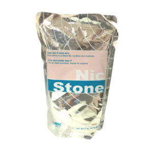 Yeso piedra rosado tipo IV Nic Stone bolsa de 1 kg - MDC Dental